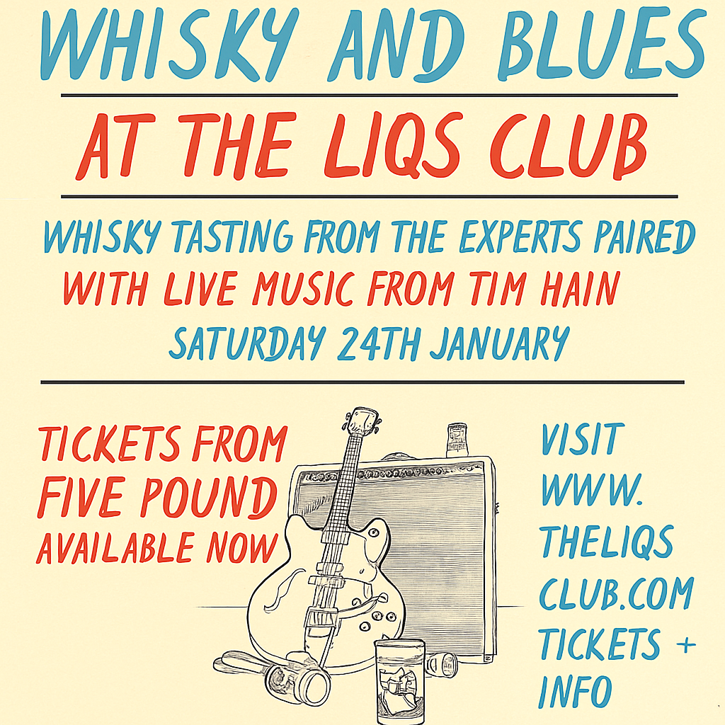 Whisky & Blues Burns Night with Tim Hain- Saturday 24th Jan, from 7.30pm
