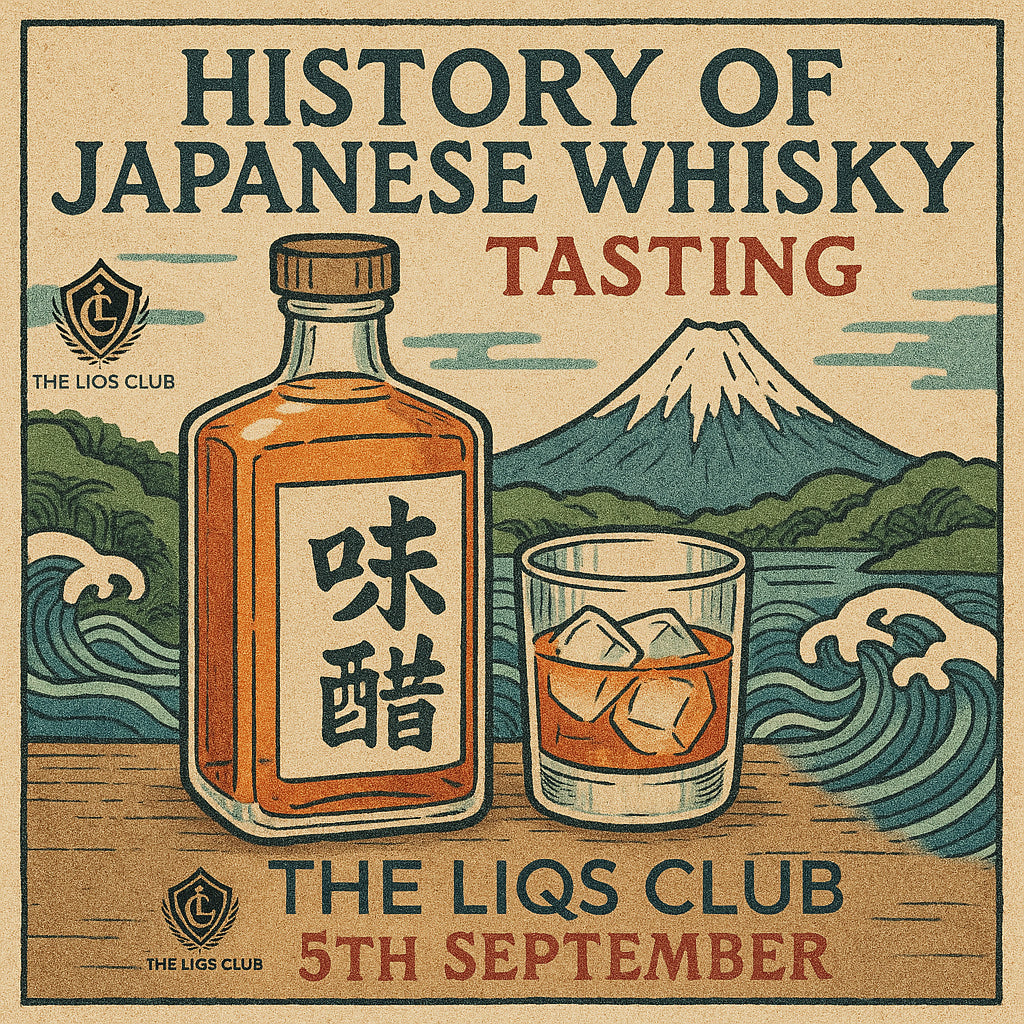 History of Japanese Whisky Tasting - Friday 5th September, 7.30pm