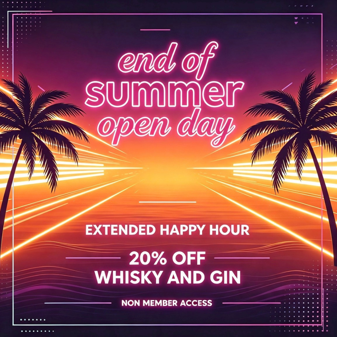 The Liqs Club end of Summer Open Day - Fri 28th August