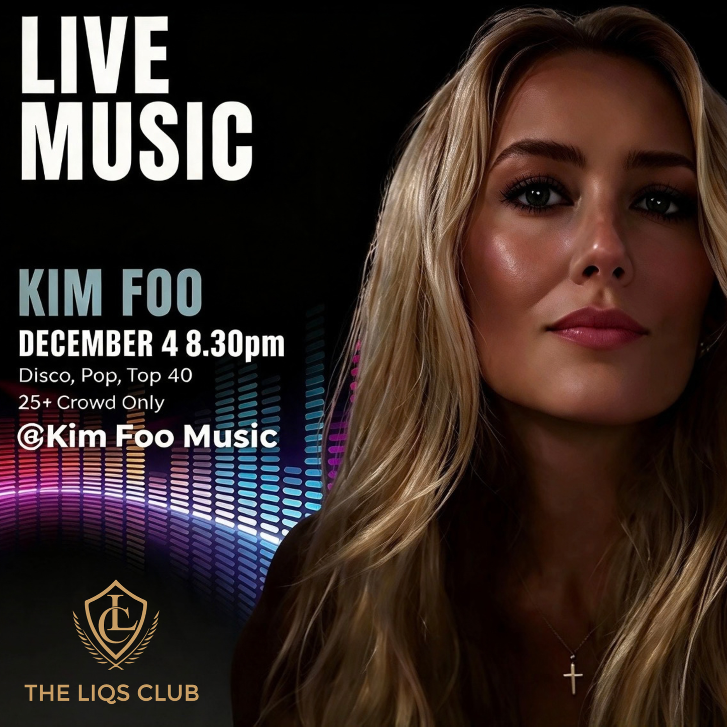 December Disco - Kim Foo, 4th December, 8.30pm
