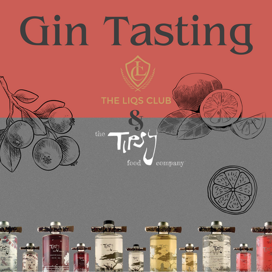 Tipsy Gin Tasting - Friday 26th April 2024 7.30pm