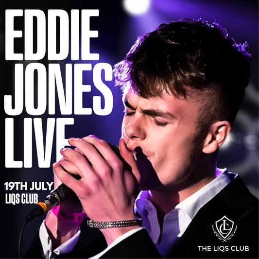 Eddie Jones, Saturday 19th July 8pm