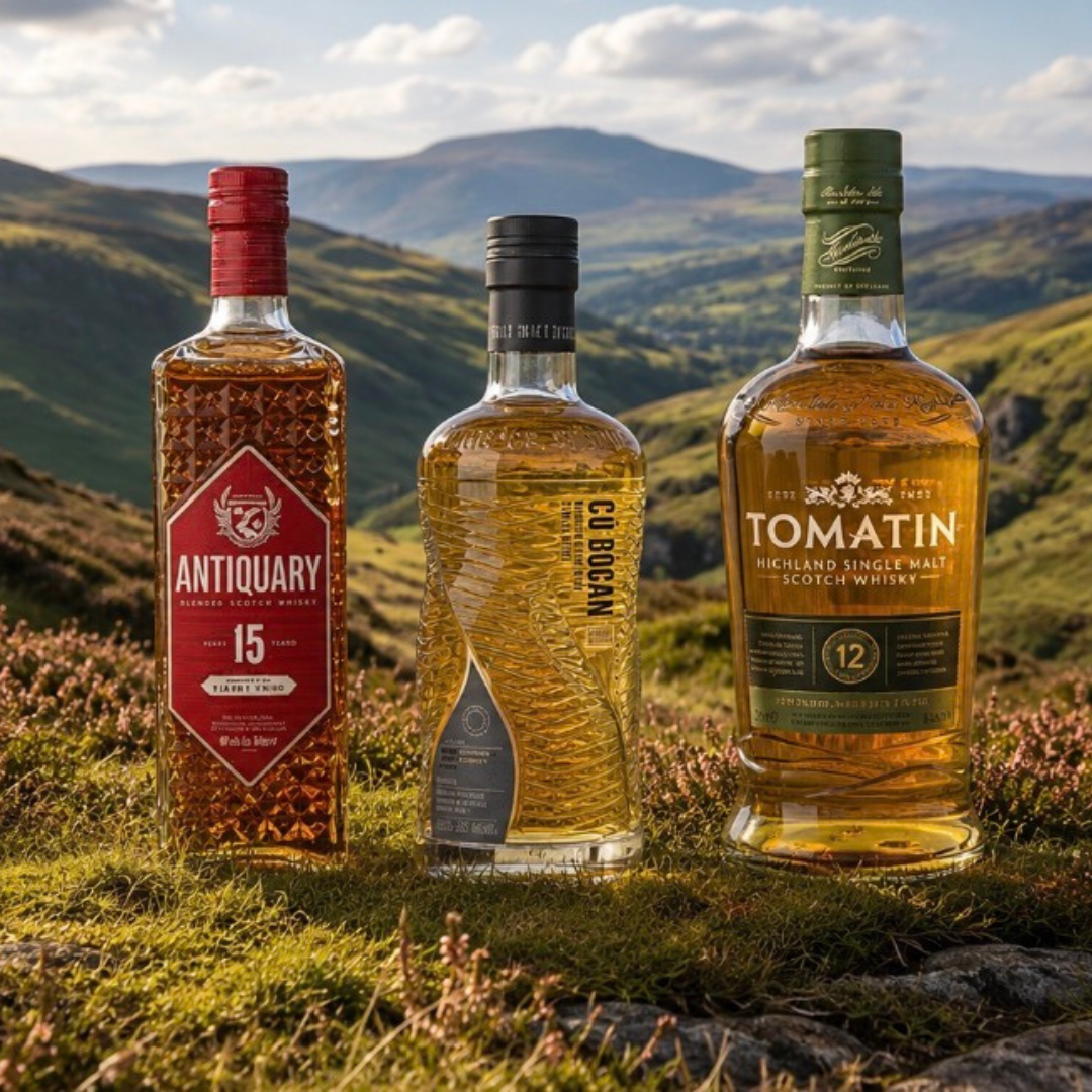 Cu Bocan, Antiquary & Tomatin Tasting - Fri 25th September. 7.30pm