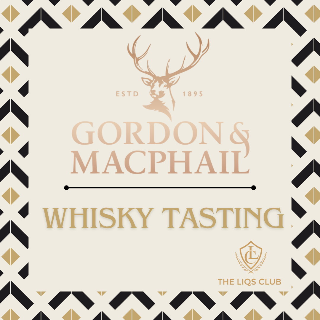 Gordon & Macphail Whisky Tasting - Friday 19th April 2024 7.30pm