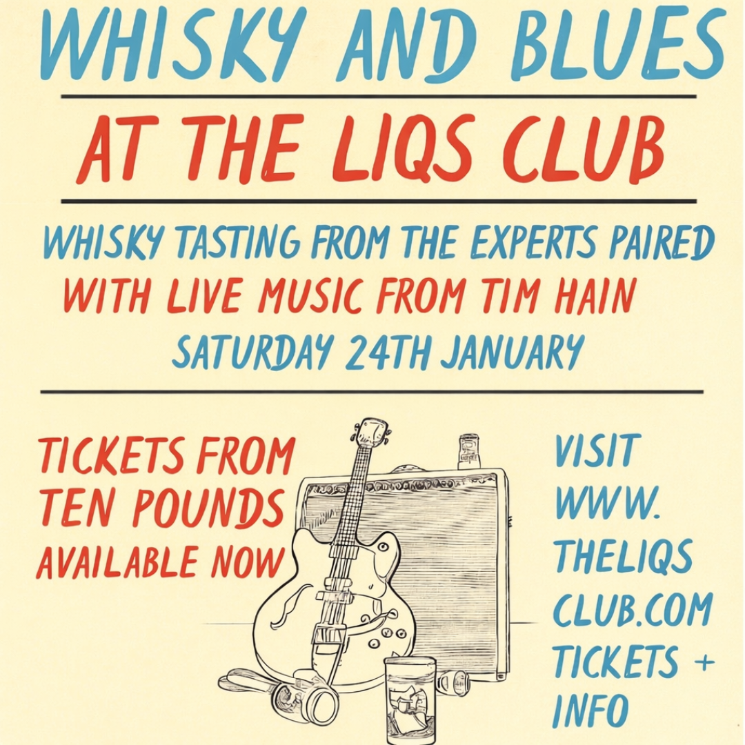 Whisky & Blues Burns Night with Tim Hain- Saturday 24th Jan, from 7.30pm
