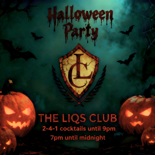 Halloween Party at the Liqs Club, Sat 31st Oct, 7pm