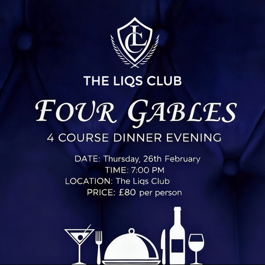4 Course Dinner Evening with Four Gables - Thursday 26th February, 7.00pm