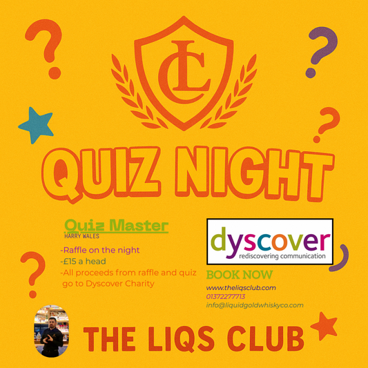 Dyscover charity Quiz Night - Wednesday 10th December