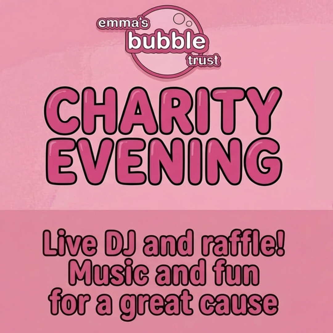 Emma's Bubble Trust Charity Evening - 4th September 26