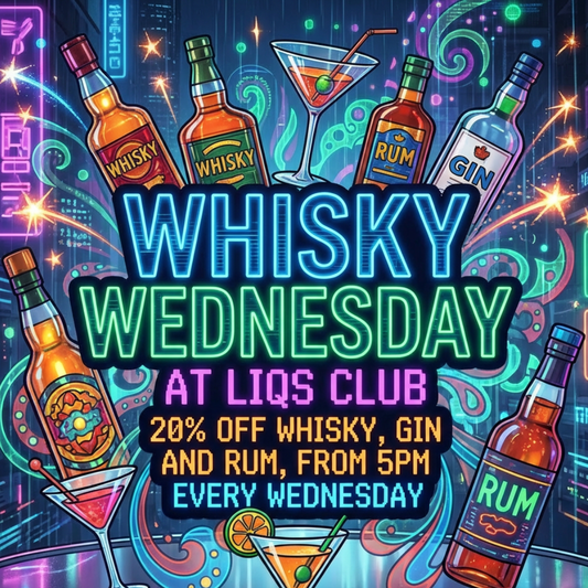 Whisky Wednesday's - 20% Off Whisky, Gin & Rum, from 5pm, No Need To Book