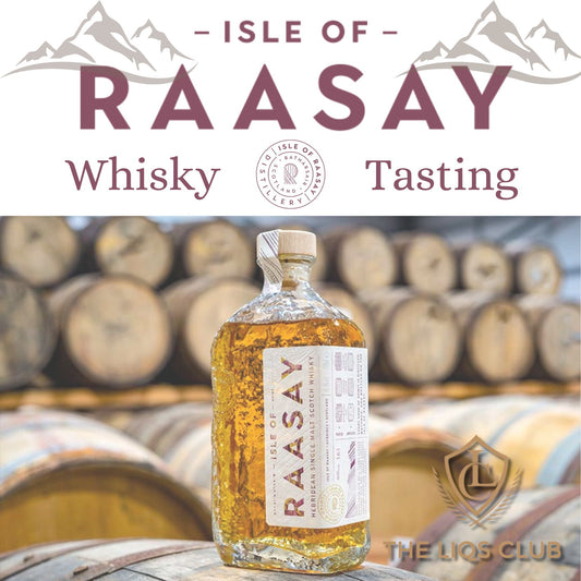 Isle of Raasay Whisky Tasting - Friday 17th May 2024 - 7.30pm