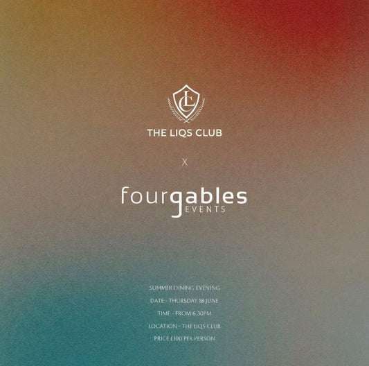 4 Course Dinner Evening with Four Gables - Thursday 18th June, 7.00pm