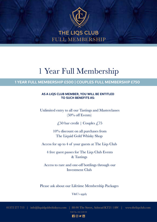 Full Membership - 1 Year