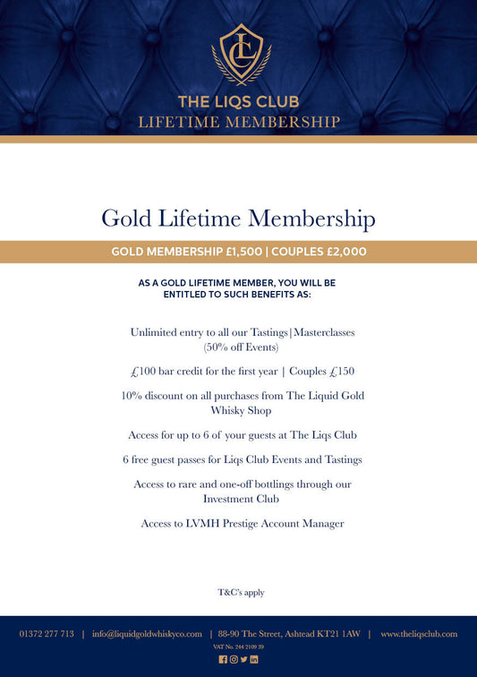Gold Lifetime Membership