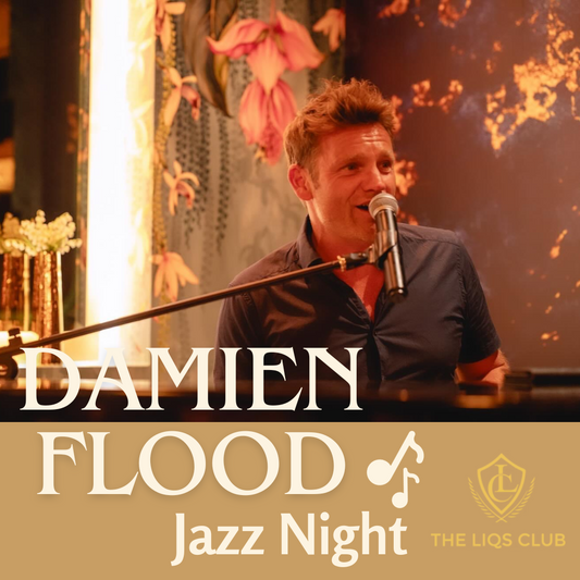 Damien Flood - A mix of Jazz & much more - Saturday 4th May. Doors open from 7.00pm. Show starts 8.30pm.