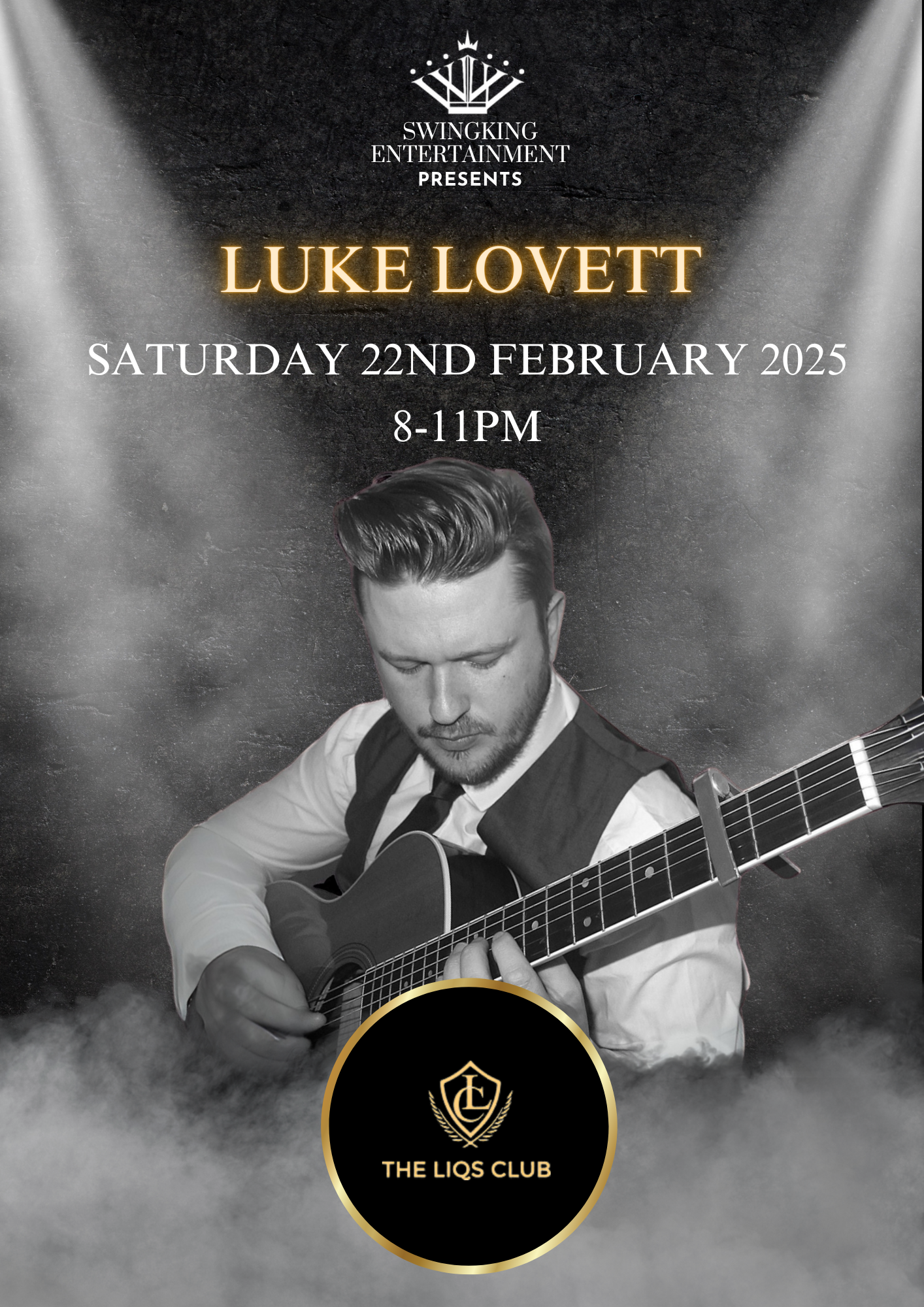 Luke Lovett - Guitarist 22nd Feb 2025