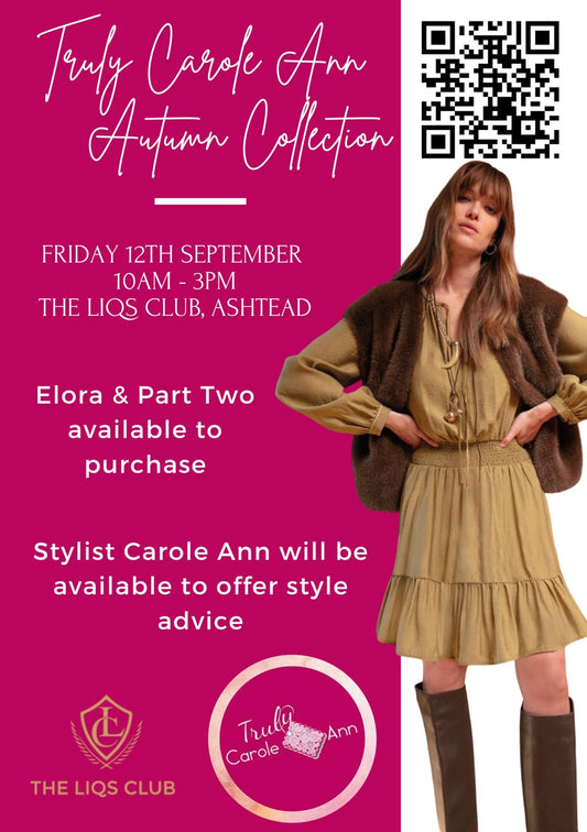 Pop up shop with Carole Ann Geddes, Friday 12thSeptember 10am-3pm