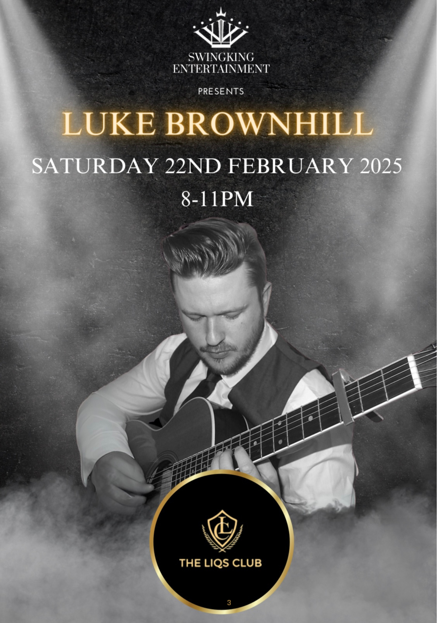 Luke Brownhill - Guitarist 22nd Feb 2025